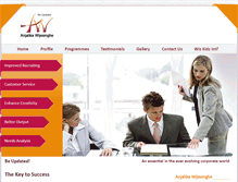 Tablet Screenshot of anjalikawijesinghe.com
